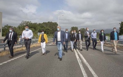 Javier Losada informa de la reapertura de tres pasos fronterizos entre Galicia y Portugal  