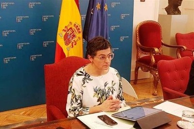 González Laya se reúne con socios europeos para coordinar las medidas necesarias para garantizar la libertad de circulación en la UE este verano