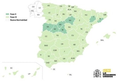 Galicia pasa a la nueva normalidad a partir del lunes 15 de junio