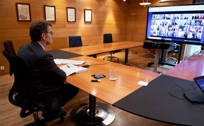 Feijóo reitera a necesidade de contar cun plan de rebrote nacional e avoga por axustar a lexislación sanitaria para regular a mobilidade