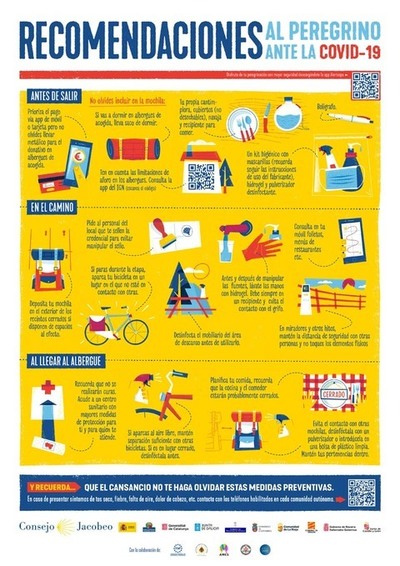 El Consejo Jacobeo aprueba unas recomendaciones generales para retomar la actividad del Camino de Santiago 