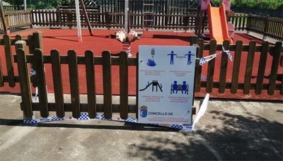 Este mércores 1 de xullo abriranse os parques infantís de Tui