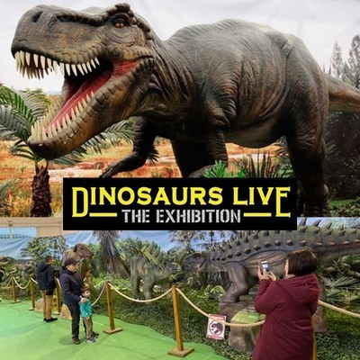 La exposición interactiva Dinosaurs Live - The Exhibition- llega al pabellón de A Guarda este fin de semana