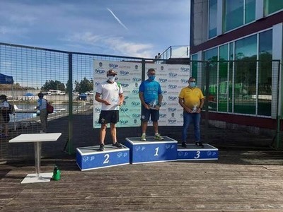 Las categorías de base del Kayak Tudense participan en la primera competición post Covid 19