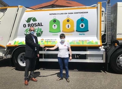 O Rosal conta cun novo camión  de recollida de lixo 