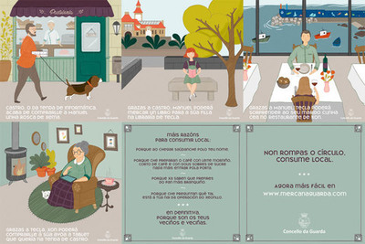 A Guarda promove o consumo local