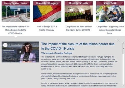 O Comité das Rexións da Unión Europea publica o Informe das Valedoras sobre o impacto do peche da fronteira do Río Miño