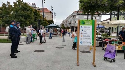 O mercado ambulante de Tomiño retoma a súa actividade co 100 % dos postos