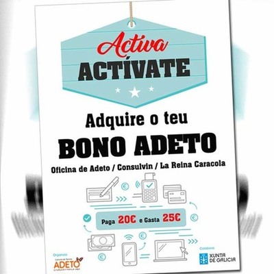 Á venda os -Bono Adeto-
