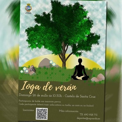 A Guarda acolle o 26 de xullo un encontro de Ioga ao aire libre