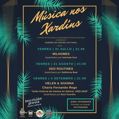 -Música nos Xardíns- aposta pola cultura musical local da Guarda