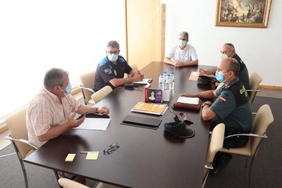 A Guarda intensifica a presenza policial e adopta novas medidas fronte ao Covid-19