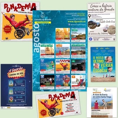 Continúa a programación da axenda de verán 2020 na Guarda