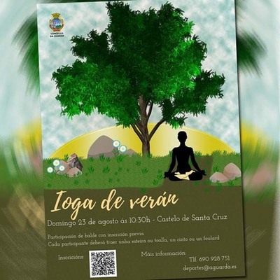 A Guarda acolle o 23 de agosto un encontro de Ioga ao aire libre