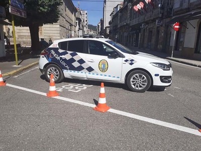 A Policía Local de Tui rexistrou na fin de semana catro alcoholemias positivas 