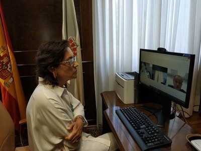 Maica Larriba subliña a máxima colaboración dos CFSE coa Xunta para facer cumprir as normas da Covid-19