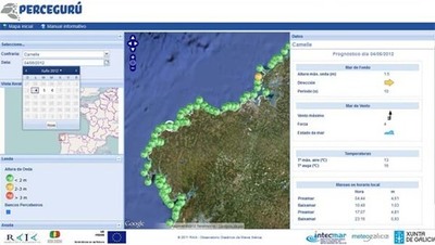 Os percebeiros galegos poden consultar desde o móbil con antelación as condicións do mar nas súas zonas de traballo