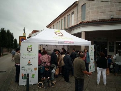 Tomiño inicia o reparto dos composteiros individuais do plan Revitaliza da Deputación 