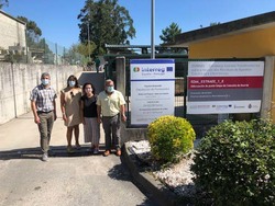 O renovado punto limpo da Guarda xa está preparado para a reciclaxe dos residuos eléctricos e electrónicos tralas obras acometidas pola Deputación