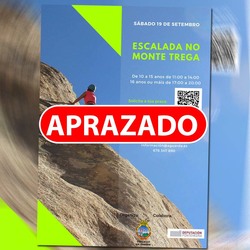 Aprazada a xornada de escalada no monte Santa Trega
