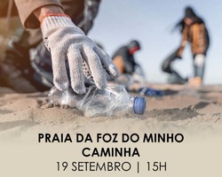 Marcada acao de limpeza terrestre da Praia da Foz do Minho