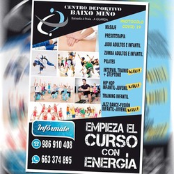 Empieza el curso con energía en el Centro Deportivo Baixo Miño