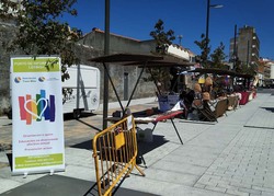 Trans miño ofrece los datos de las actividades que elaboró no mercado de artesanía