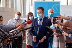 Román Rodríguez asegura que la vuelta a las aulas es un reto de país que requiere de la cooperación y unidad de acción del conjunto de la comunidad educativa