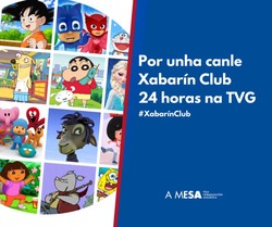 Máis de 1800 persoas asinan, en 12h, unha petición na rede para que haxa unha canle Xabarín Club de programación infantil e xuvenil na TVG