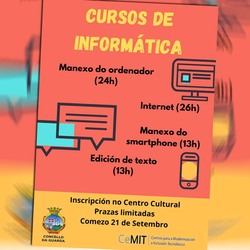Novos cursos de informática na Aula CeMIT da Guarda