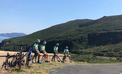 Concentración de Ciclismo Oiense en Cedeira