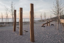 María Fandiño, premio Simonetta Bastelli de arquitectura pola Explanada do Horizonte do Rosal