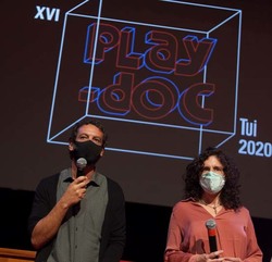 Cinco video artistas inundan este viernes la ciudad de Tui con sus instalaciones audiovisuales