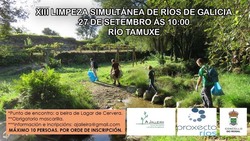 O Rosal súmase á XIII Limpeza simultánea de ríos en Galicia