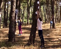 O exitoso programa -Bosques terapéuticos- da Deputación remata cunha visita a Camposancos