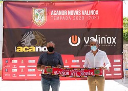 Mecenas que ejercen de comerciales para el Atl. Novás