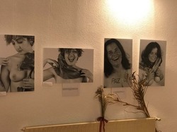 A exposición fotográfica do curso -Namórate de Ti- pode verse no mercado municipal de Tomiño até final de mes