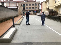 O Concello inaugura a remodelación do acceso ao aparcamento Xulio Sesto