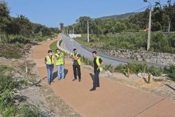 Prolongamento da Ecovia do Camarido em fase de conclusao
