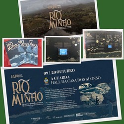 A exposición -Río Miño - Memorias transfronteirizas- pode verse na Casa dos Alonso até o 20 de outubro