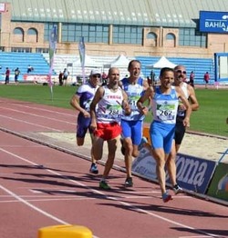 El atleta guardés Eduardo Fernández García obtiene un cuarto puesto en el Campeonato de España Máster