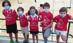 El Club Bádminton Tui en el TTR Sub11 y Absoluto de Pontevedra