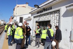 Secretário de Estado das Infraestruturas visitou obras da passagem pedonal da Travessa do Teatro em Vila Praia de Âncora