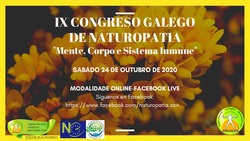 El IX Congreso Gallego de Naturopatía se celebra este sábado en formato online
