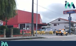 Remata sen feridos un incendio declarado no interior dun supermercado na Guarda