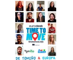 A mocidade europea, conectada a través da campaña -Time To Move-