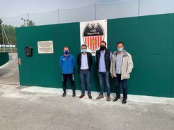 O Concello de Tui continua a executar obras de mellora nas instalación deportivas municipais