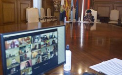 A Deputación revalida o seu apoio ao camiño como elemento fundamental de atracción de visitantes
