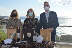 Tres empresas de Baixo Miño se unen para ofrecer una Navidad con sabor a mar 