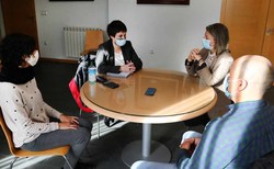 O Rosal agradece a colaboración e compromiso amosados pola delegada territorial da Xunta